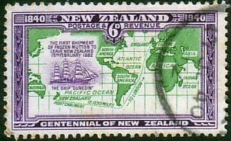 New Zealand 1940 Centenary SG 621 Fine Used