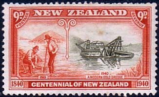 New Zealand 1940 Centenary SG 624 Fine Mint