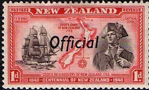 New Zealand 1940 Centennial Official SG O142 Fine Mint