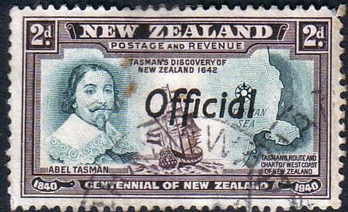 New Zealand 1940 Centennial Official SG O144 Fine Used