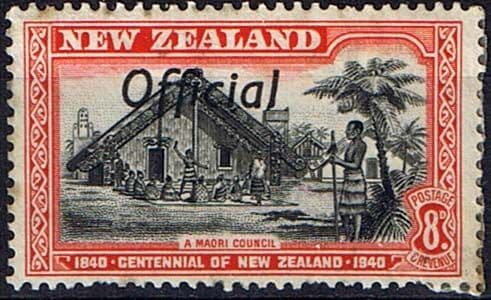 New Zealand 1940 Centennial Official SG O149 Fine Mint
