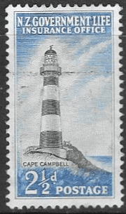 New Zealand 1947 Lighthouses SG L45 Fine Used