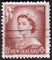 New Zealand 1953 Queen Elizabeth SG 725 Fine Used