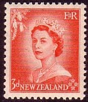 New Zealand 1953 Queen Elizabeth SG 727 Fine Mint