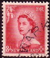 New Zealand 1953 Queen Elizabeth SG 730 Fine Used