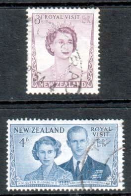 New Zealand 1953 Royal Visit Set Fine Used
