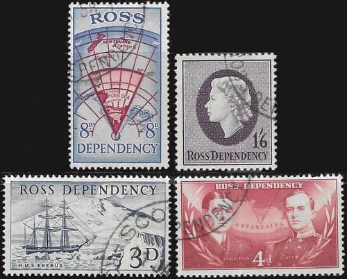 New Zealand 1957 Ross Dependency Set Fine Used