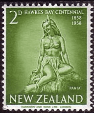 New Zealand 1958 Hawks Bay SG 768 Fine Mint