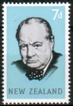 New Zealand 1966 Churchill Fine Mint