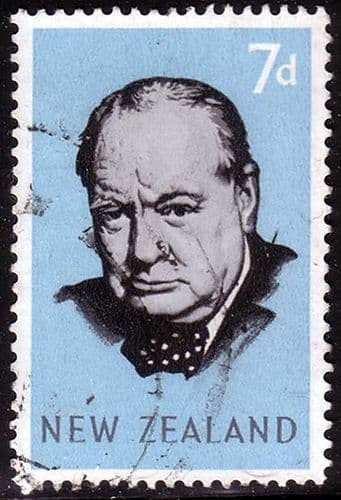 New Zealand 1966 Churchill Fine Used