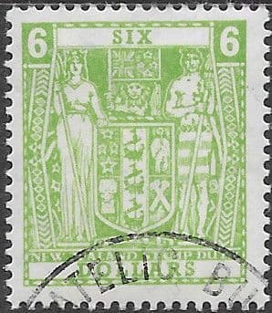 New Zealand 1967 Arms Postal Fiscal Decimal SG F220 Fine Mint