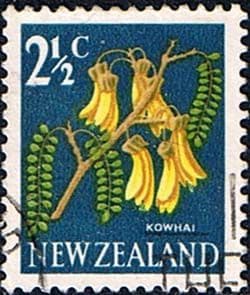 New Zealand 1967 SG 848 Flower Fine Used