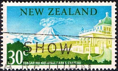 New Zealand 1967 SG 859 Tongariro National Park Fine Used