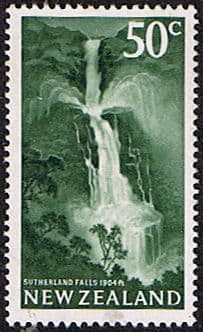 New Zealand 1967 SG 860 Sutherland Falls Fine Mint