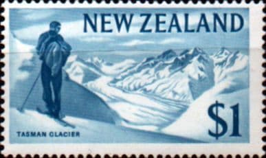 New Zealand 1967 SG 861 Tasman Glacier Fine Mint