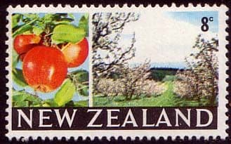 New Zealand 1967 SG 872 Apples and Orchard Fine Mint