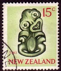 New Zealand 1967 SG 874 Tiki Fine Used