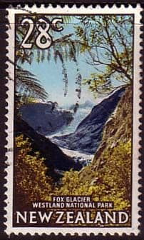 New Zealand 1967 SG 878 Fox Glacier Fine Used