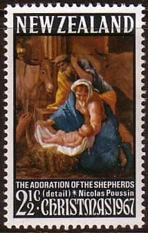 New Zealand 1967 SG 880 Christmas Fine Mint