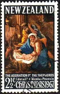 New Zealand 1967 SG 880 Christmas Fine Used