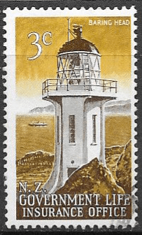 New Zealand 1969 Lighthouse SG L 58 Fine Used
