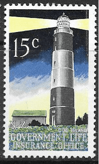 New Zealand 1969 Lighthouse SG L 62 Fine Mint