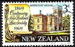 New Zealand 1969 SG 894 Law Society Fine Used