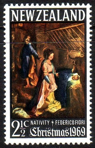 New Zealand 1969 SG 905 Christmas Fine Mint