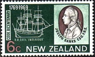New Zealand 1969 SG 907 Cook Landing Fine Mint
