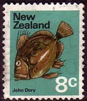 New Zealand 1970 SG 924 John Dory Fish Fine Used