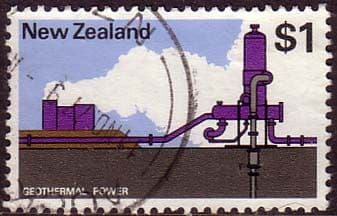New Zealand 1970 SG 933 Geothermal Power Fine Used