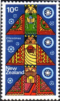 New Zealand 1971 Christmas SG 966 Fine Mint