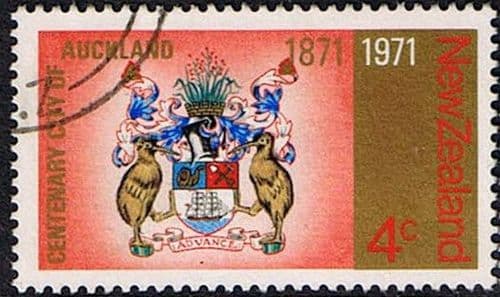 New Zealand 1971 SG 953 City Centenaries Fine Used
