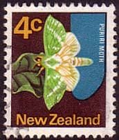 New Zealand 1973 SG1011 Butterfly Fine Used