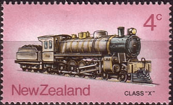 New Zealand 1973 Steam Locomotives SG 1004 Fine Mint