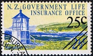 New Zealand 1978 Lighthouse Surcharged Fine Used
