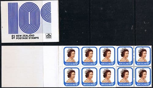 New Zealand 1978 SB 31 Queen Elizabeth Booklet Fine Mint