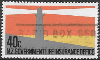 New Zealand 1981 Lighthouse SG L68 Fine Used