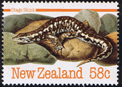 New Zealand 1984 Amphibians and Reptiles SG 1343 Fine Mint