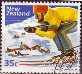 New Zealand 1984 Ski-slope Scenery SG 1336 Fine Used