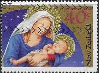 New Zealand 2000 Christmas Self-adhesive SG 2359 Fine Used