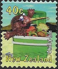 New Zealand 2000 New Zealand Life (2nd series). Each including a cartoon Kiwi SG 2318 Fine Used