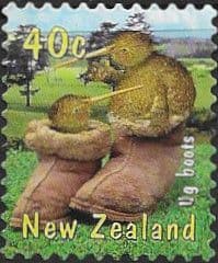 New Zealand 2000 New Zealand Life (2nd series). Each including a cartoon Kiwi SG 2324 Fine Used