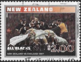 New Zealand 2003 Centenary of New Zealand Test Rugby SG 2628 Fine Used