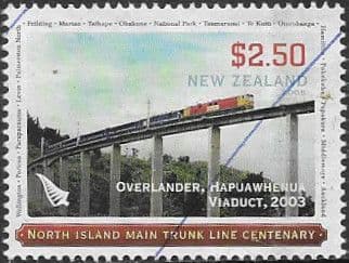 New Zealand 2008 North Island Main Trunk Railway Line Sg 3090 Fine Used