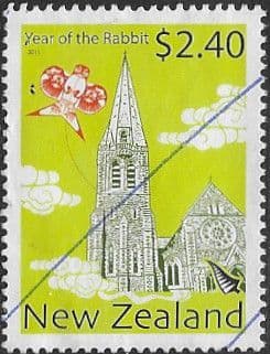 New Zealand 2011 Chinese New Year. Year of the Rabbit SG 3256 Fine Used