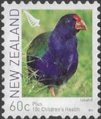 New Zealand 2011 Health. Flightless Birds SG 3304 Find Used