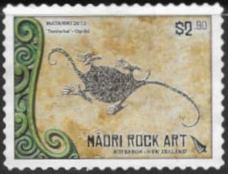 New Zealand 2012 Matariki. Maori Rock Art SG 3375 Fine Used1
