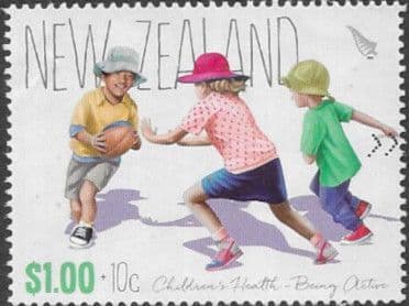 New Zealand 2016 Health. Being Active SG 3840 Find Used