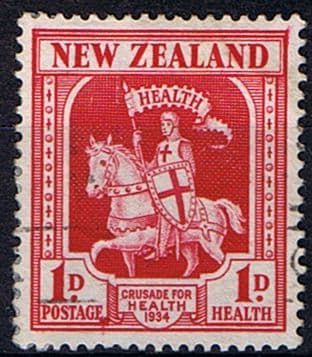 New Zealand Health 1934 Crucader Fine Used